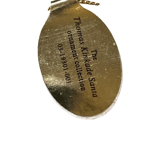 Ashton Drake Thomas Kinkade Frosty Christmas Eve Santa Old World Santas - Picture 8 of 11